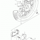 DR Z125,L Front wheel (dr-z125l5 e28)