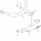 DR Z70 Подножка
