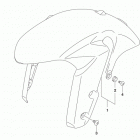 GSX R1000 Front fender (gsx-r1000l5 e28)