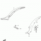 VL800,B,T Frame handle grip (vl800tl5 e28)