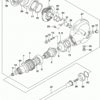 VL800,B,T Propeller shaft  /  final drive gear (vl800bl5 e28)