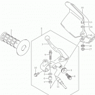 DR650SE Lh handle lever
