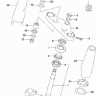 VL800,B,T Steering stem (vl800bl5 e28)
