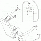 VL800,B,T Radiator hose (vl800tl5 e33)