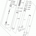 GSX R750 Передняя вилка