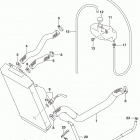 VL800,B,T Radiator hose (vl800tl5 e28)