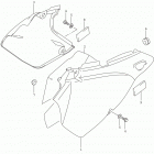 DR Z400SM Frame cover (dr-z400sml5 e28)