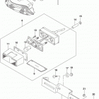 GSX R750 Rear combination lamp (gsx-r750l5 e28)