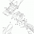 GSX R1000 Rear fender (gsx-r1000l5 e28)