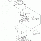 DR Z125,L Handle lever (dr-z125l5 e28)