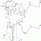 GSX1300R A Rear master cylinder (gsx1300ral5 e28)