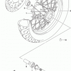 VL800,B,T Front wheel (vl800l5 e33)