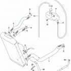 VL800,B,T Radiator hose (vl800tl5 e03)