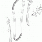 TU250X Цепь ГРМ