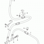 SFV650,A Front brake hose (sfv650l5 e33)