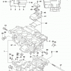 GSX R750 Картер двигателя
