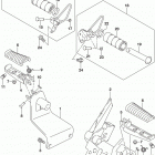 VZ1500 Подножки