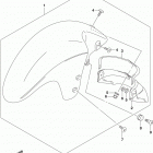 GSX1300R A Front fender (gsx1300ral5 e33)
