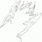 GSX R1000 Frame cover (arb