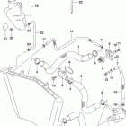 GSX R1000 Радиатор и Патрубки