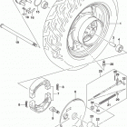VZ800 Переднее колесо