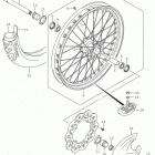 RM Z450 Переднее колесо