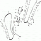 VL800,B,T Цепь ГРМ