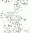 GSX R600 Картер двигателя