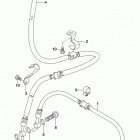 SFV650,A Front brake hose (sfv650l5 e28)