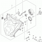 GSX R750 Headlamp (gsx-r750l5 e03)