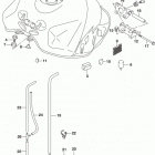 GSX S750 Топливный бак