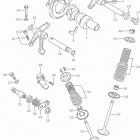 LS650 S40 Распределительный вал  /  клапана