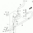 RM85 Rear master cylinder (rm85l5 p03)