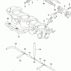 GSX R1000 Throttle body hose  /  joint (gsx-r1000l5 e28)