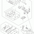 VL1500B Задний суппорт
