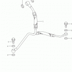 DR650SE Маслянный трубопровод