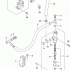 SFV650,A Rear master cylinder (sfv650l5 e28)