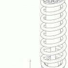 DR Z125,L Rear shock absorber (dr-z125l5 e33)
