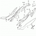 SFV650,A Frame cover (sfv650l5 e03)