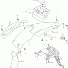 DR Z400SM Задний бампер