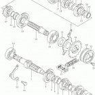 DR650SE Трансмиссия