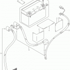 DR Z400SM Аккумулятор