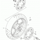 SFV650,A Front wheel (sfv650l5 e33)