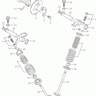 DR Z125,L Распределительный вал  /  клапана