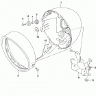 VL800,B,T Headlamp housing (vl800l5 e33)