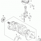 GSX S750 Коленвал