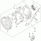 VL800,B,T Headlamp (vl800l5 e33)