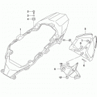 GSX R1000 Frame center cover