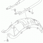 TU250X Рама задняя часть