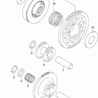 GSX S750 Муфта стартера